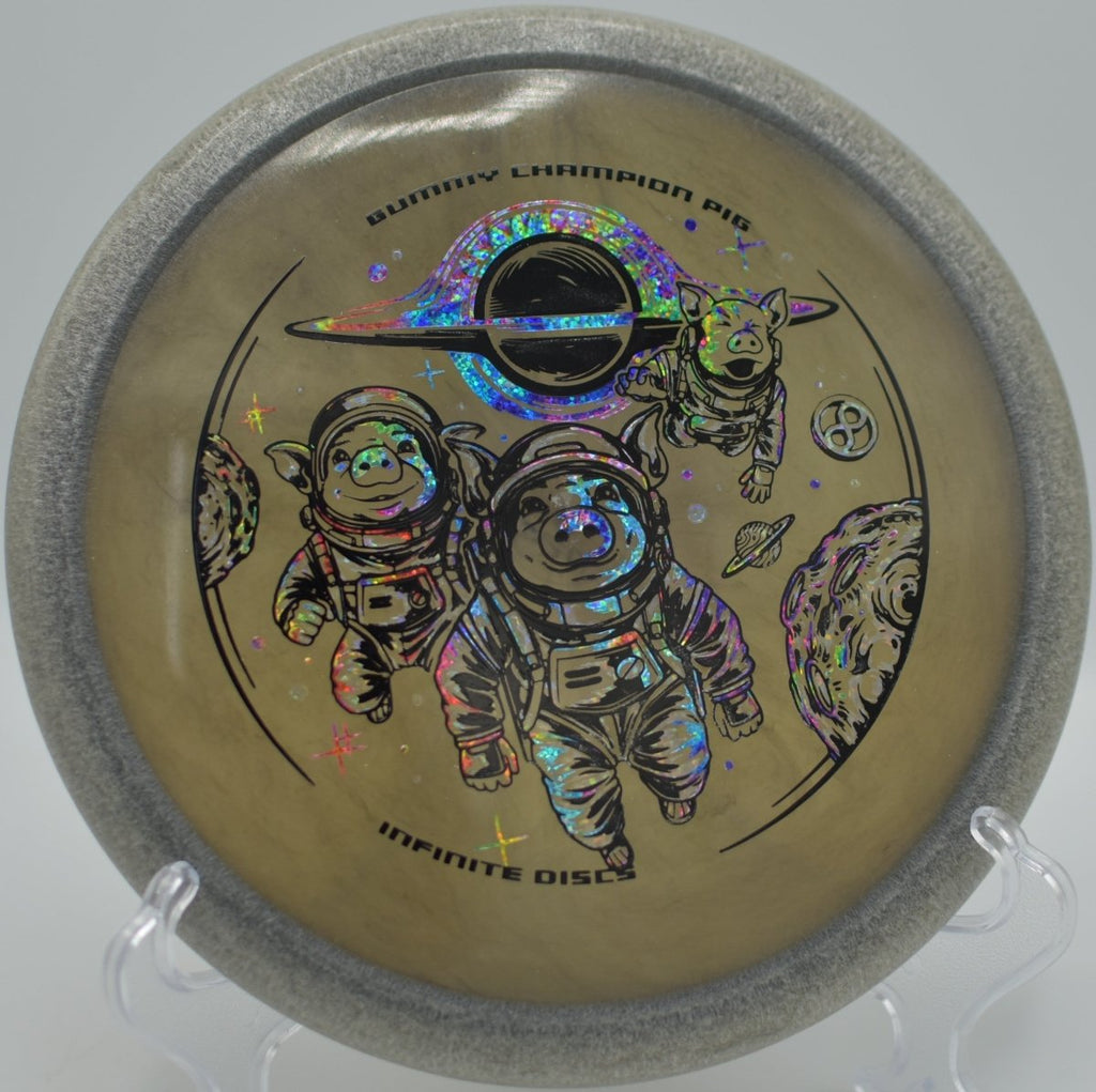Gummy Champion Pig overstable approach disc in flexible Champion plastic with nationwide shipping