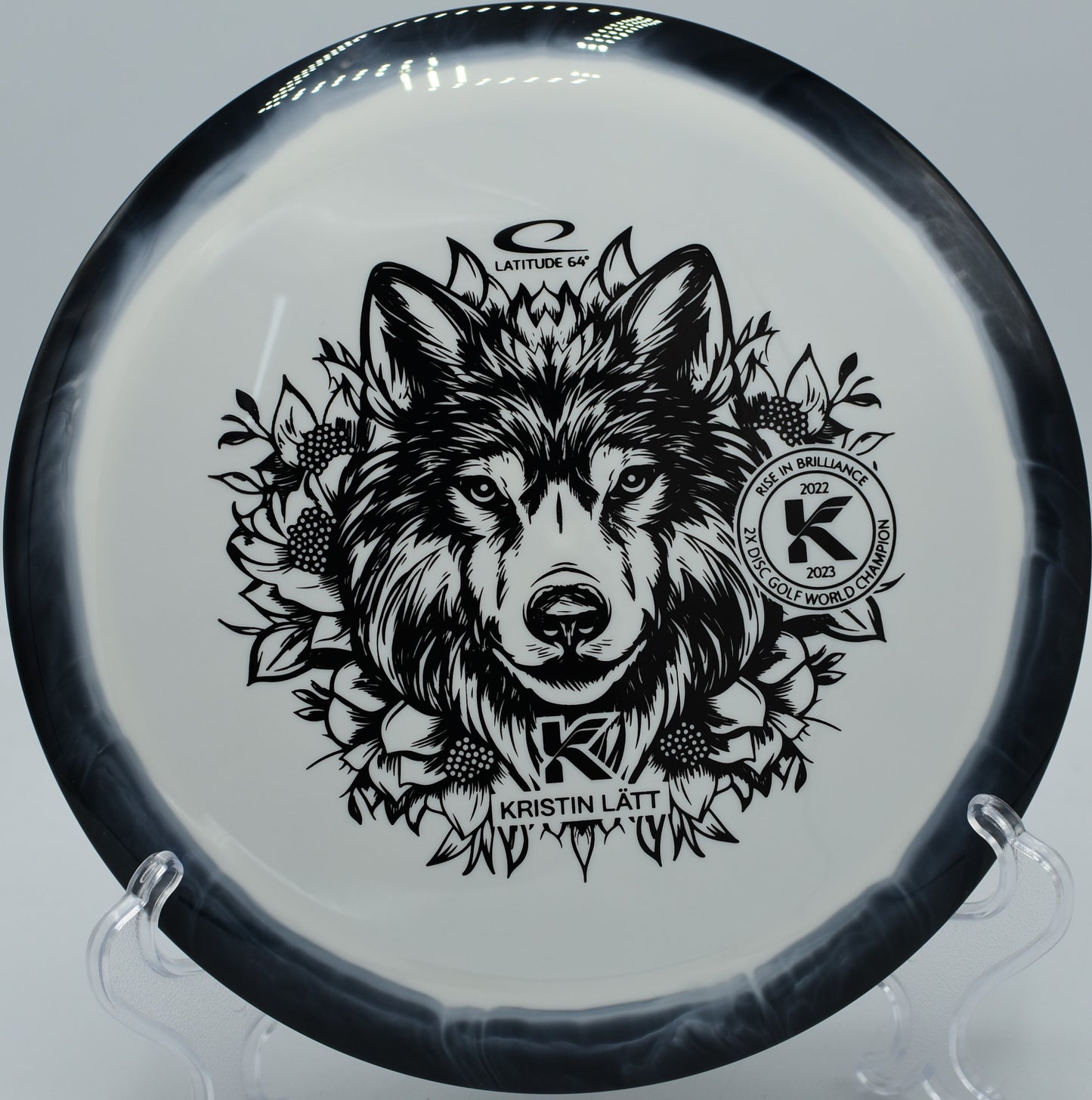 Grand Orbit Grace riding a gentle anhyzer line to the circle at North Boundary Park in Cranberry Township, Pennsylvania.

