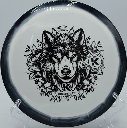 Grand Orbit Grace riding a gentle anhyzer line to the circle at North Boundary Park in Cranberry Township, Pennsylvania.

