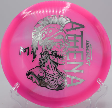 Athena Z Swirl plastic held flat at Indian Hills DGC in Independence, Missouri

