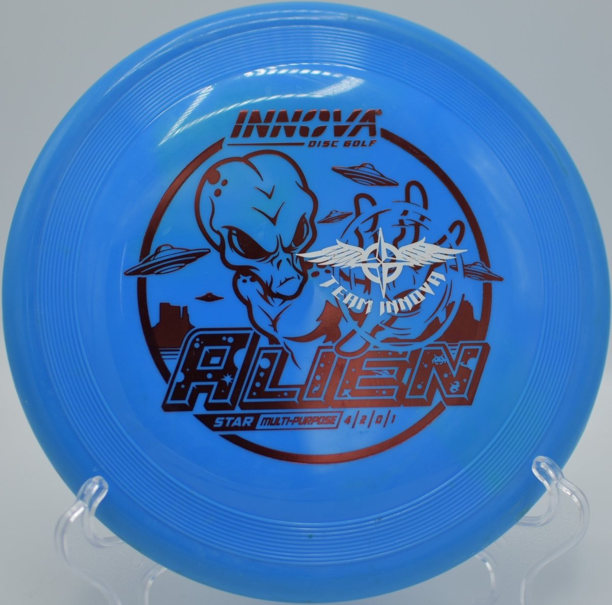 Used Team Stamp Star Alien midrange disc 7/10 condition with nationwide shipping across the United States