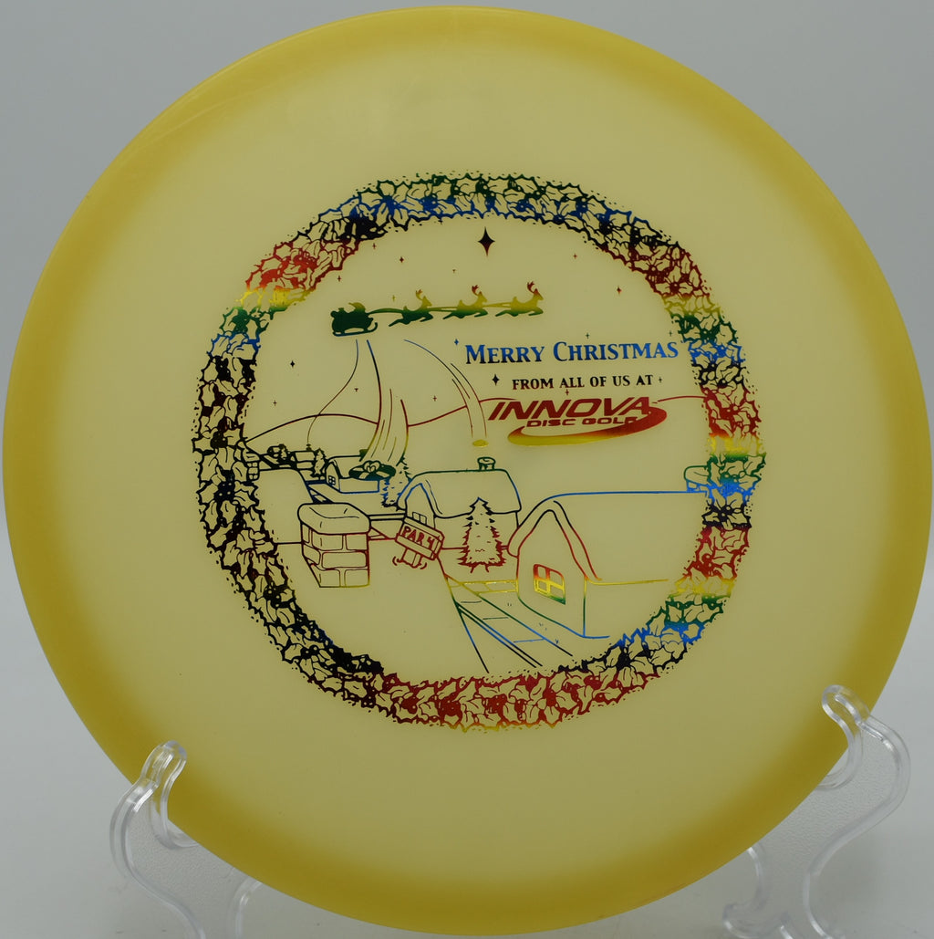 Vintage CE Stingray shaping creative lines at Sandy Point Disc Golf Ranch in Lac du Flambeau, Wisconsin.

