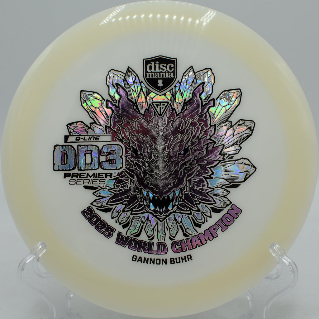 Discmania Q-Line DD3 crushing a long backhand at Tyler State Park, Newtown, PA