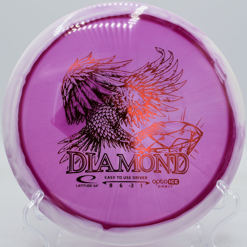 Latitude 64 Diamond soaring with effortless glide at SeaTac Disc Golf Course in Washington


