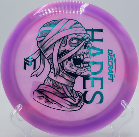 Hades Z Swirl plastic flipped to flat at Highland Park in Bloomington, Illinois


