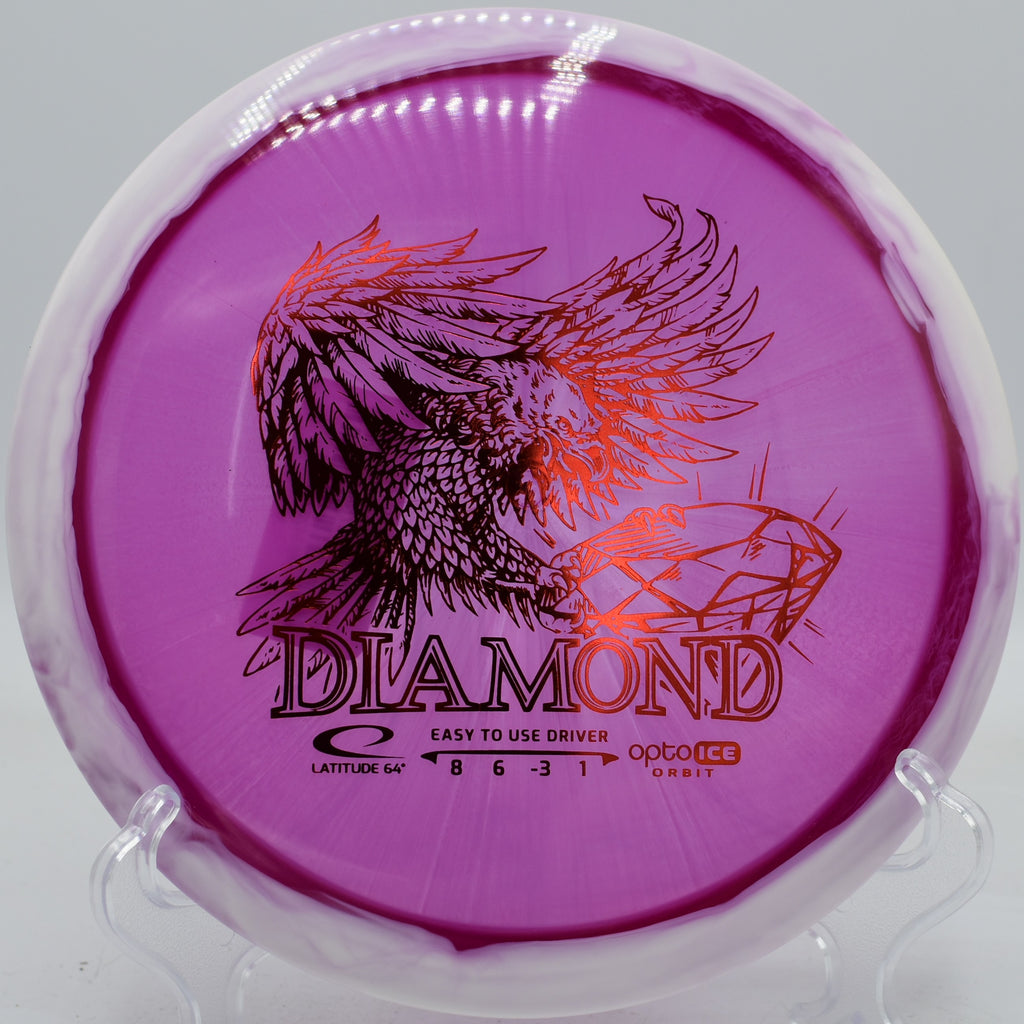 Diamond flying flat and understable over an open field at Sunset Park DGC in Las Vegas, Nevada

