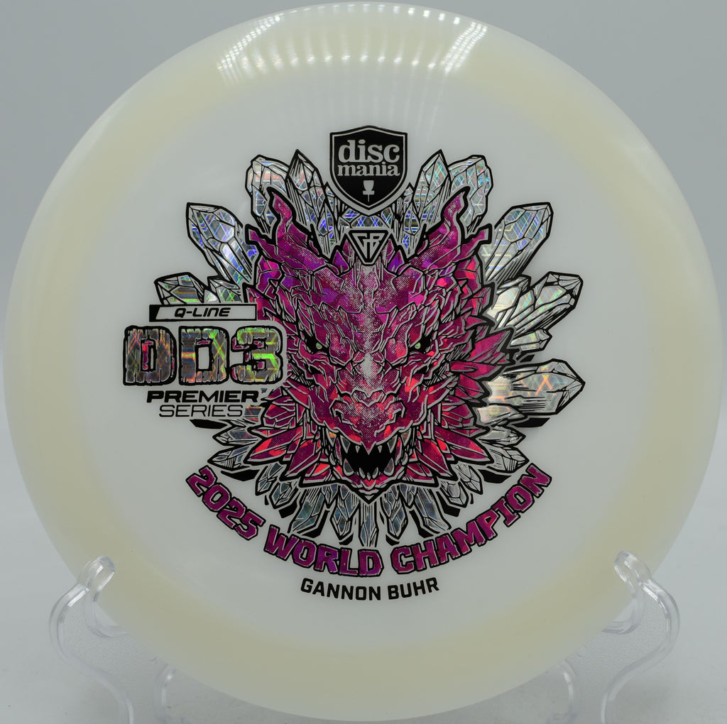 Premier Series DD3 distance driver flying low ceiling shot at DeLaveaga, Santa Cruz, CA