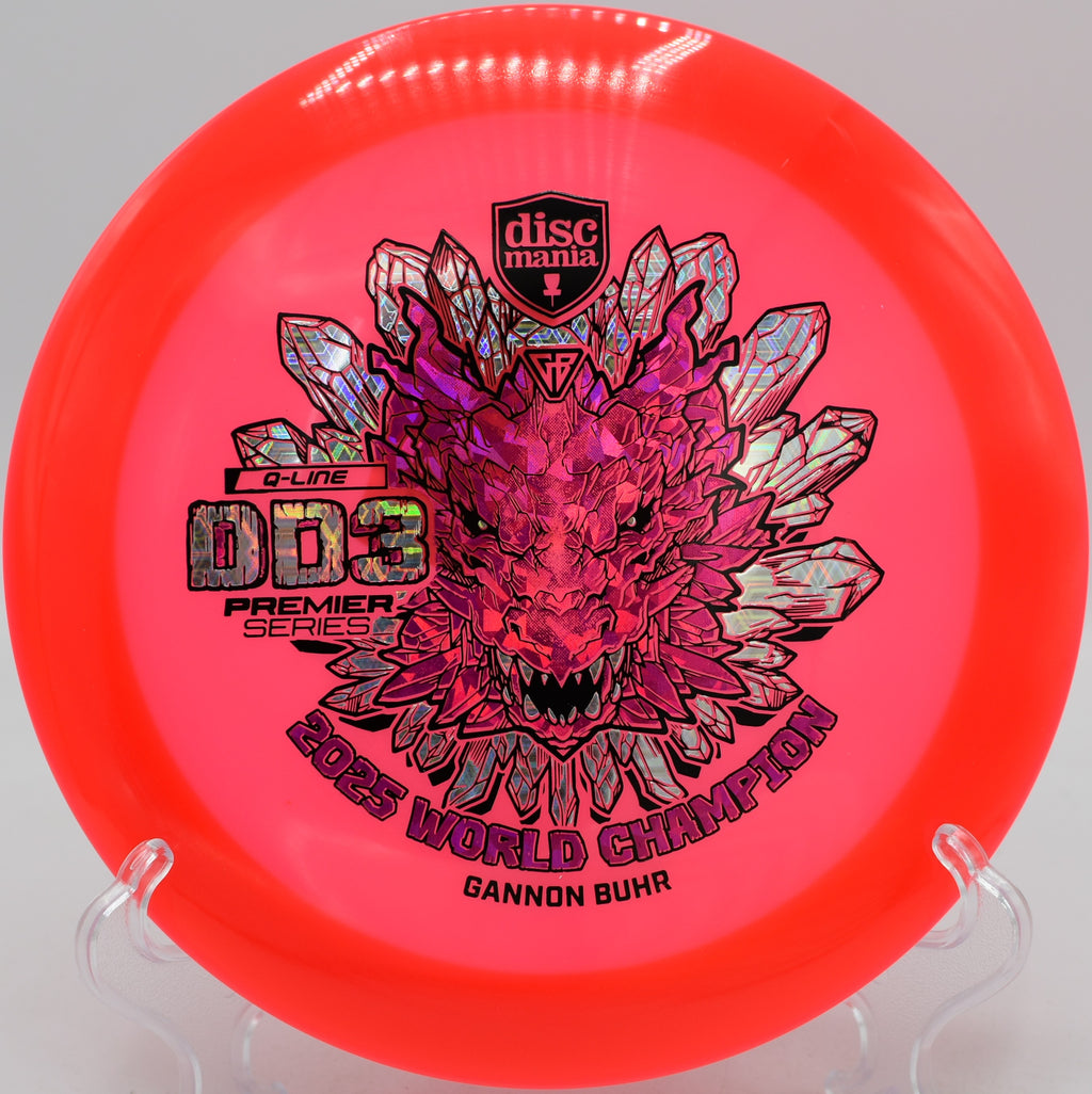 Q-Line DD3 distance driver ripping on forehand anhyzer at Blue Ribbon Pines, MN