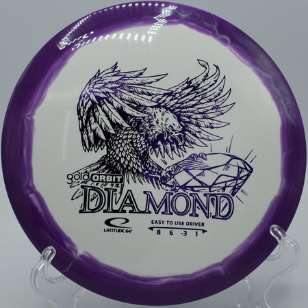 Gold Orbit Diamond tracking a long turnover line with finesse at Eagle Island DGC in Eagle, Idaho.

