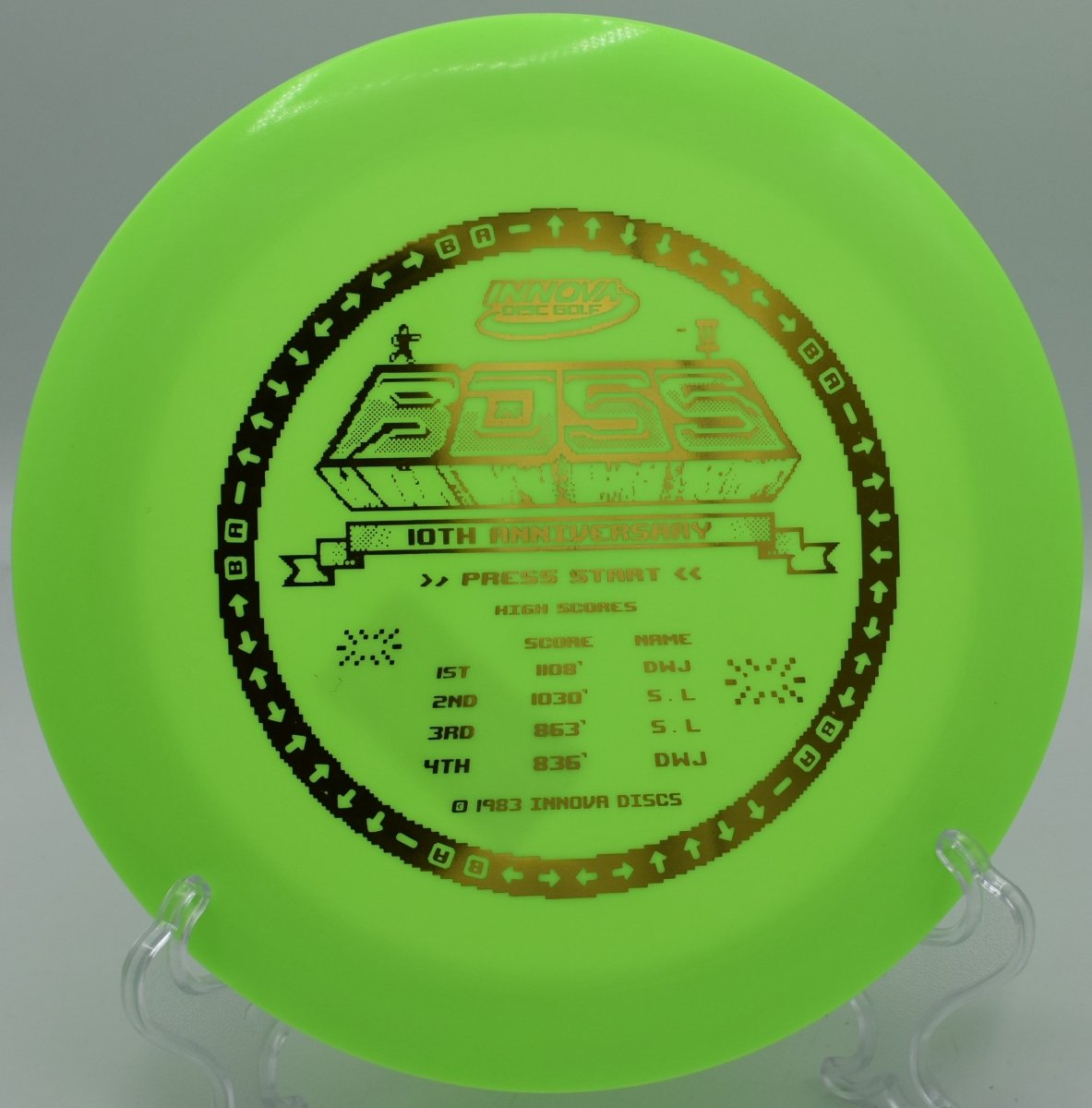 Innova 10 Year Star Boss distance driver available in Texas with nationwide shipping for max distance power drives and headwind control