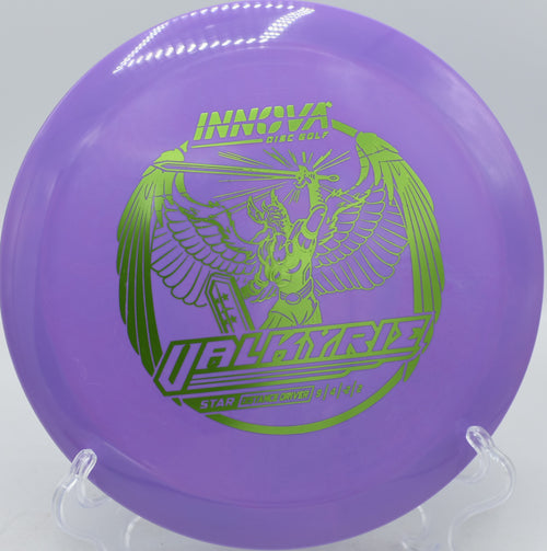 "At Celestial Park Disc Golf in Seattle, WA, Star Valkyrie commands the fairway with high-speed performance and fierce overstable flight."
