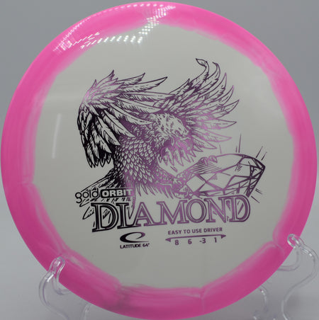 Gold Orbit Diamond releasing flat and riding a slow anhyzer at Lake Eureka DGC in Eureka, Illinois.

