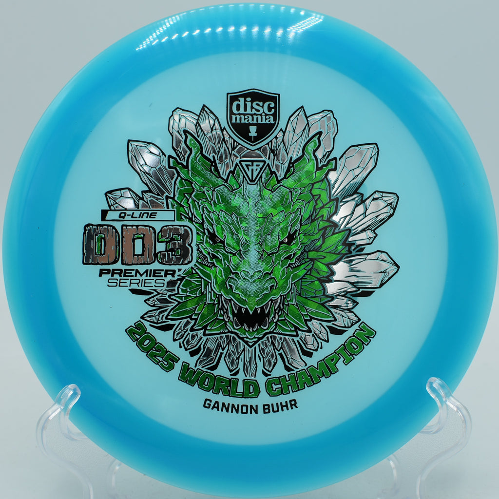 Premier Series DD3 disc golf driver on hyzer flip to turnover at Moraine State Park, PA