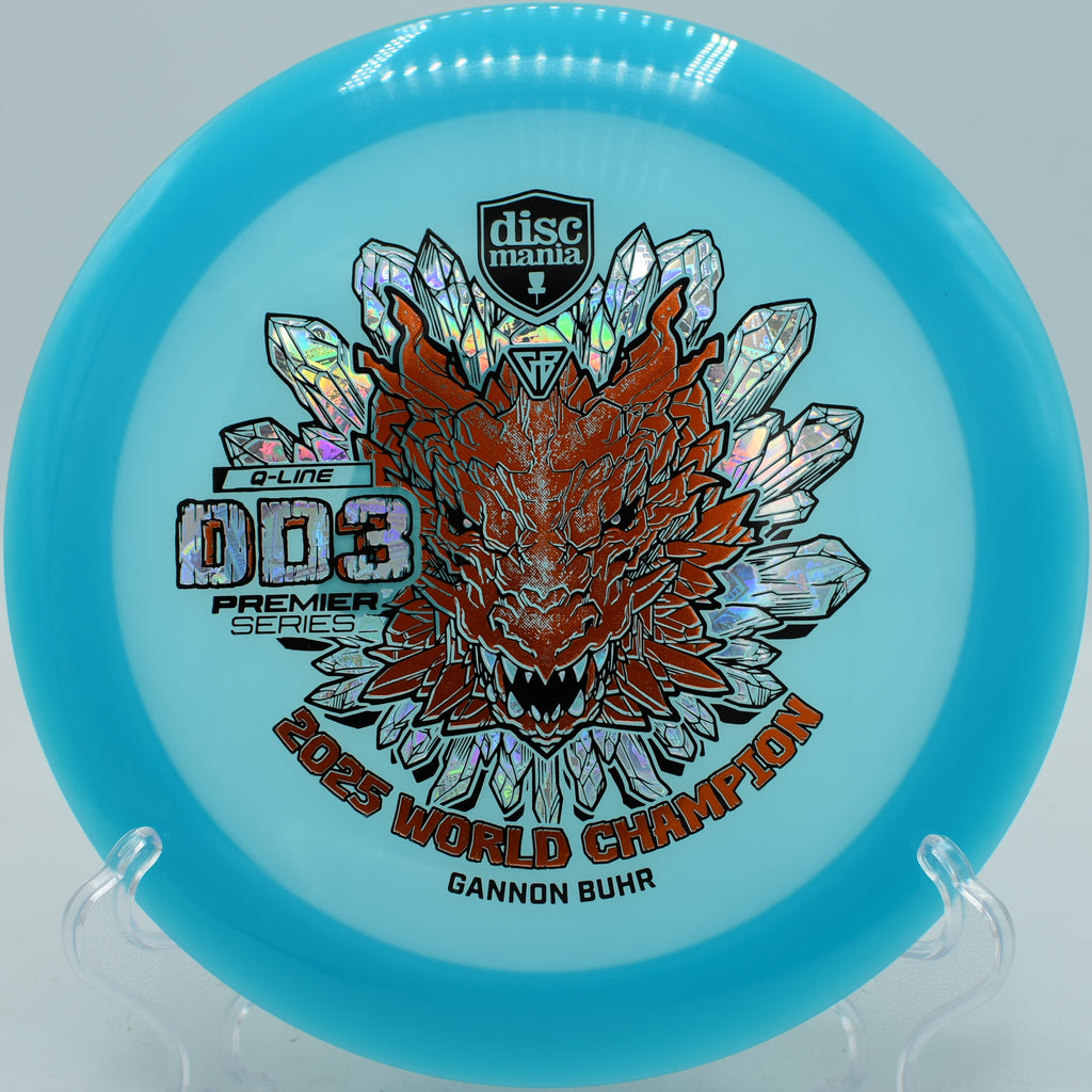Q-Line DD3 thrown on forehand roller line at Fountain Hills, AZ