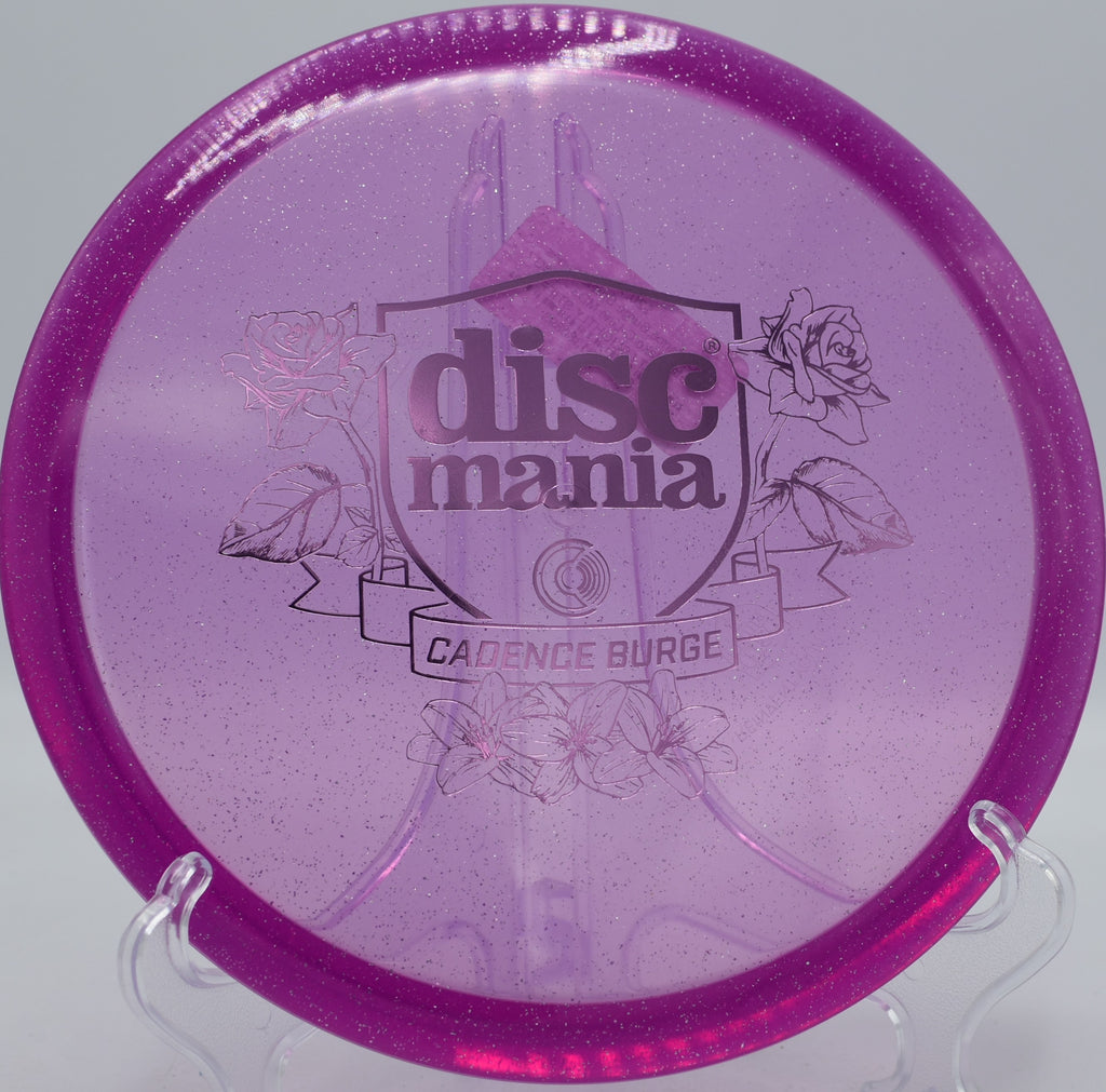 Cadence Burge MD3 in Shield Series Metal Flake plastic holding a dead-straight line at Idlewild DGC in Burlington, Kentucky

