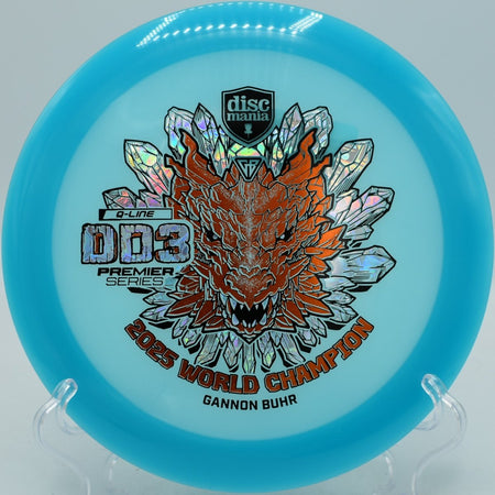 Gannon Buhr Premier Series Q - Line DD3 (2025 World Champion) - Flexline Discs - 48161595001629