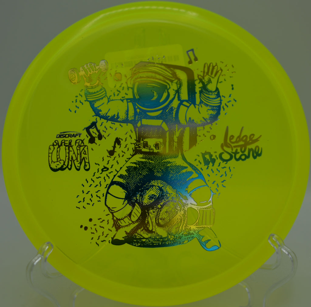 Discraft Super FLX Luna putter controlled throw from circle’s edge at Smugglers’ Notch, Jeffersonville VT