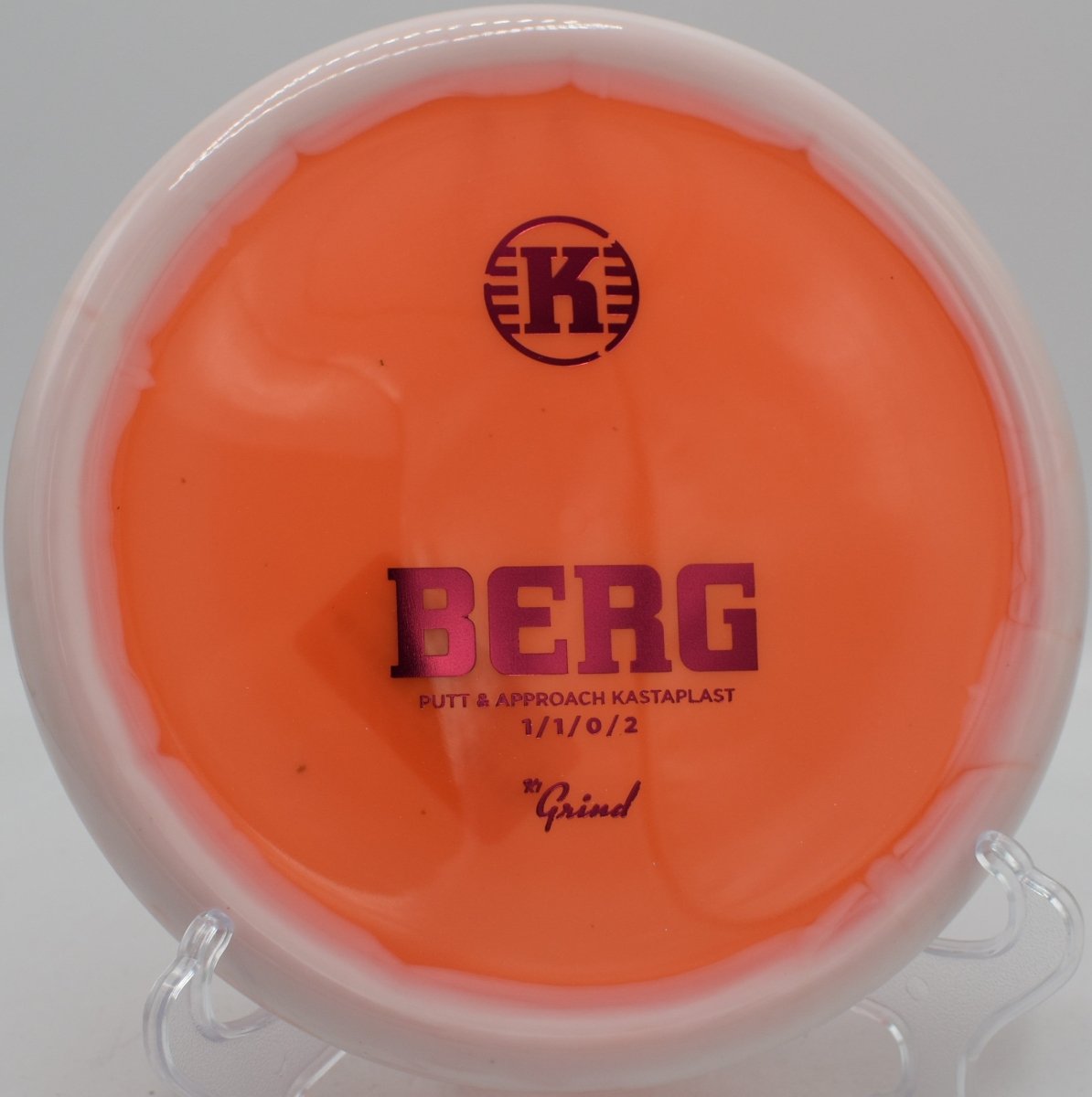 Kastaplast K1 Grind Berg putter available in Texas with nationwide shipping for dependable approach control and low glide placement shots