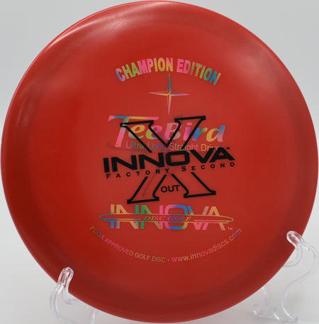 CE Teebird gliding through technical fairways at Idlewild Disc Golf Course, Kentucky.