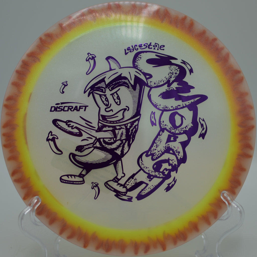 Fuzed Scorch colorful tie-dye drive carving fairway tunnel at Northwood Black, Morton IL