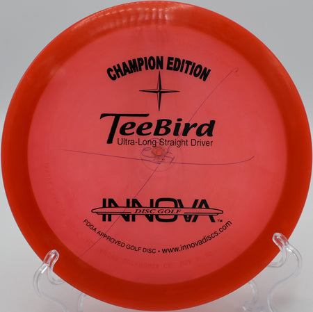 Champion Edition Teebird carving controlled hyzers at Rolling Ridge Disc Golf Course, Wisconsin.