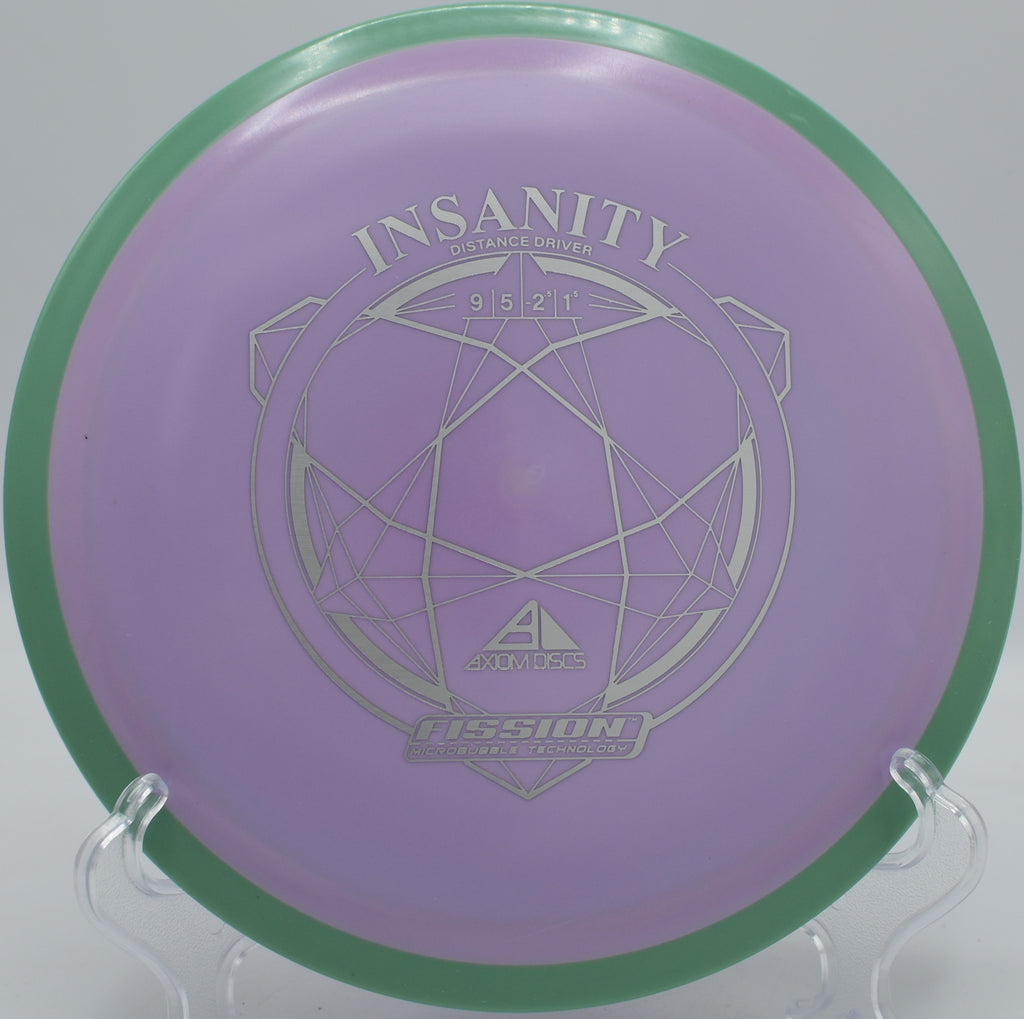 Fission Insanity control driver through tight gap at Sunset Hills DGC in Pekin, Illinois