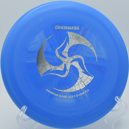 Exo Hard P2X floating stable toward the pin from circle two at Whispering Falls DGC in Greencastle, Pennsylvania.

