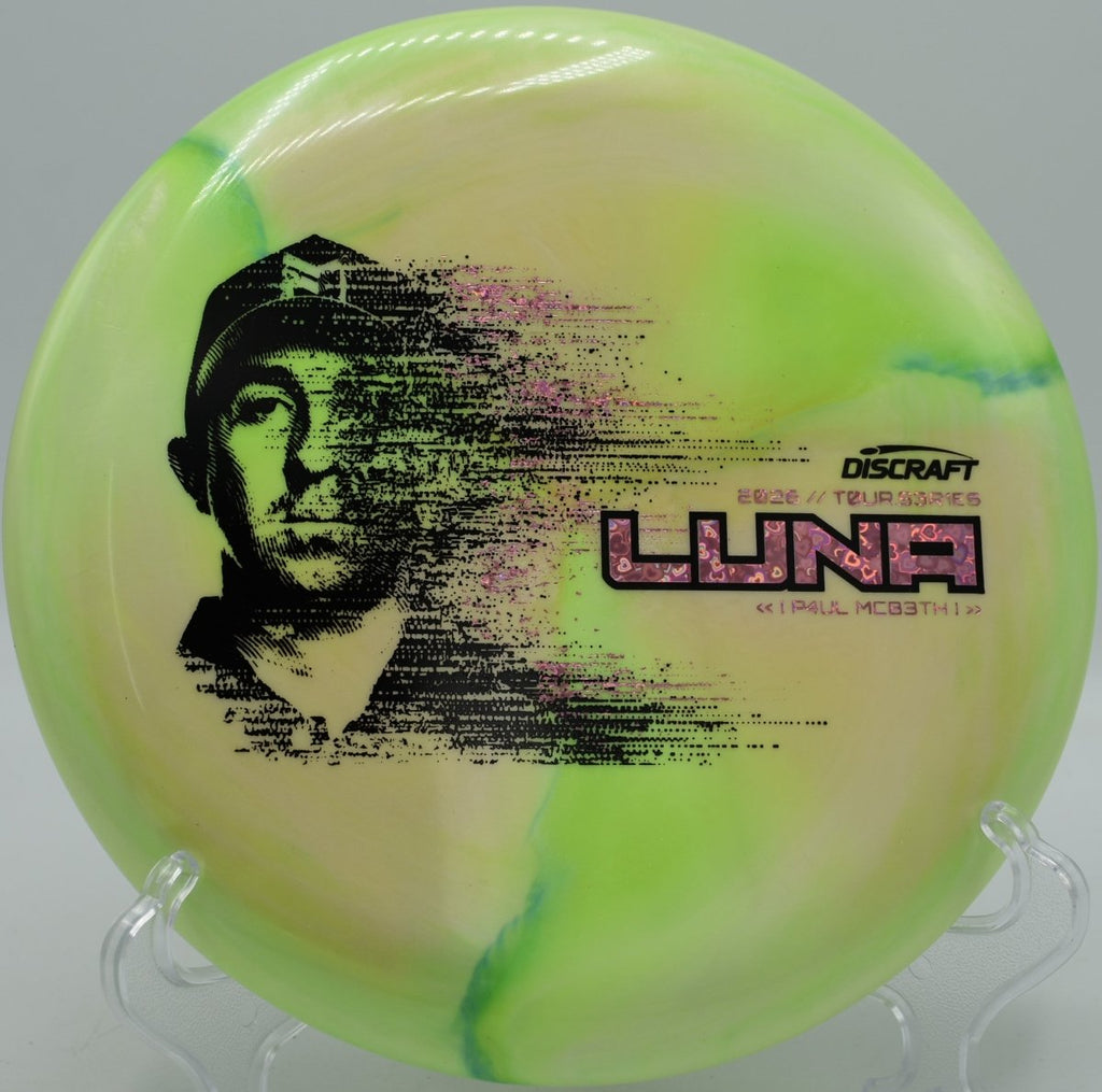 Tour Series Luna putter smooth release at Fountain Hills Disc Golf Course in Fountain Hills, Arizona