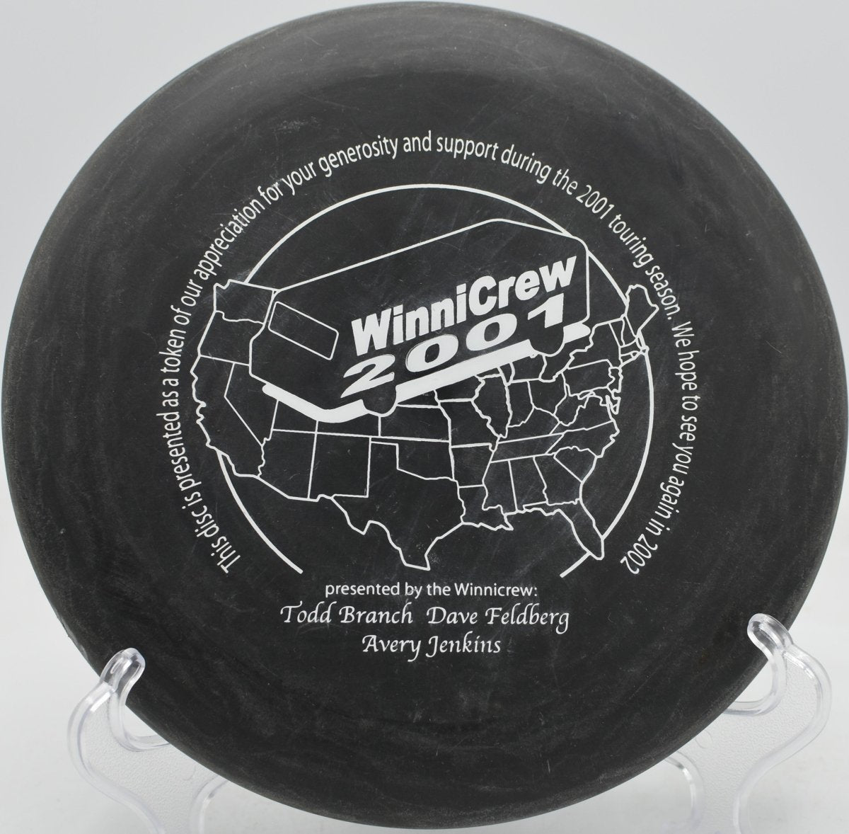 2001 WinniCrew Big Bead Aviar - Flexline Discs - 11595301026301