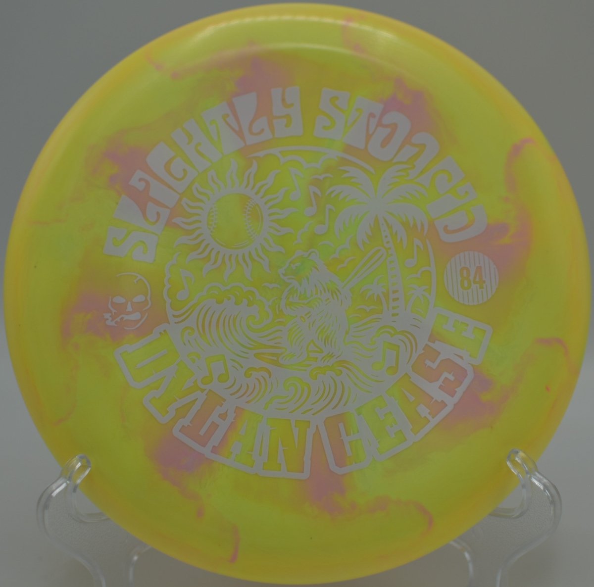 SF Slightly Stoopid Dylan Cease Luna Bear Stamp approach disc Tacoma nationwide