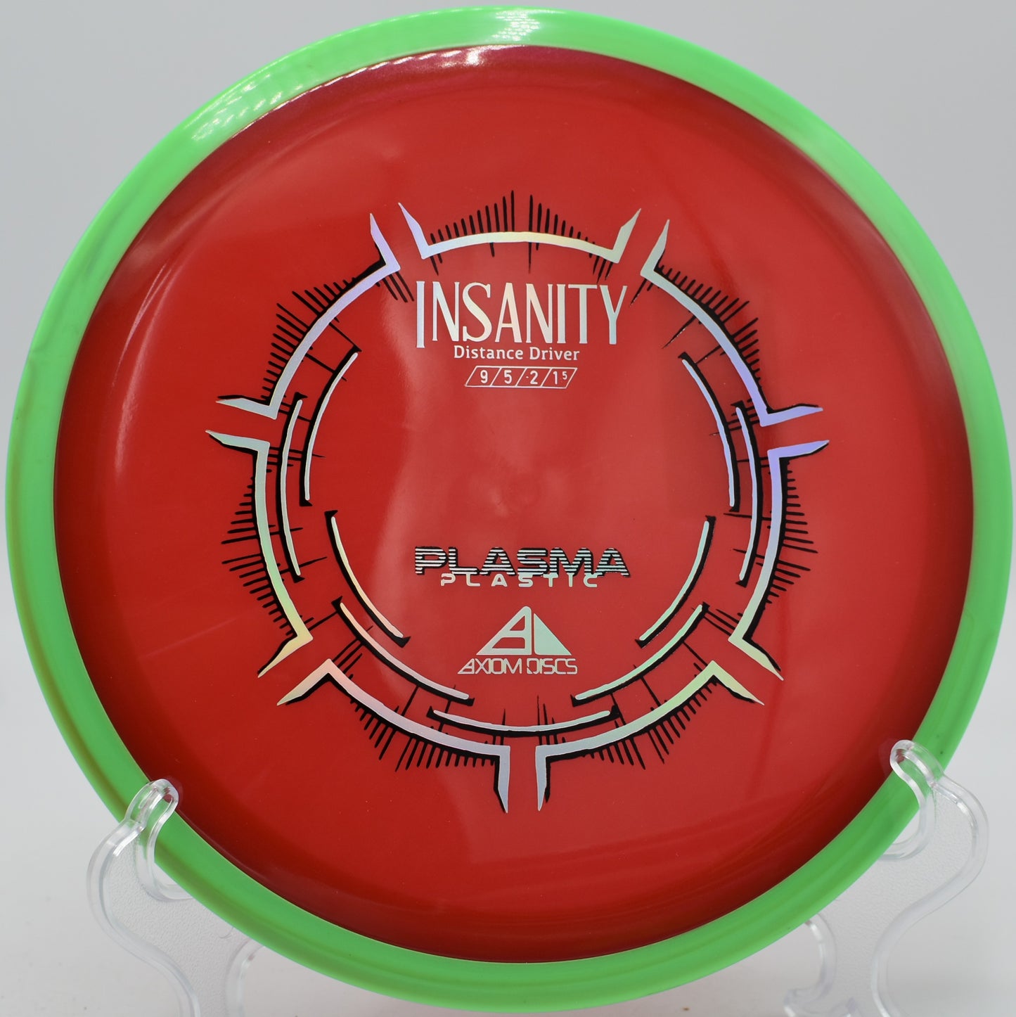 Axiom Insanity hyzer flip turnover at Maple Hill in Leicester, Massachusetts