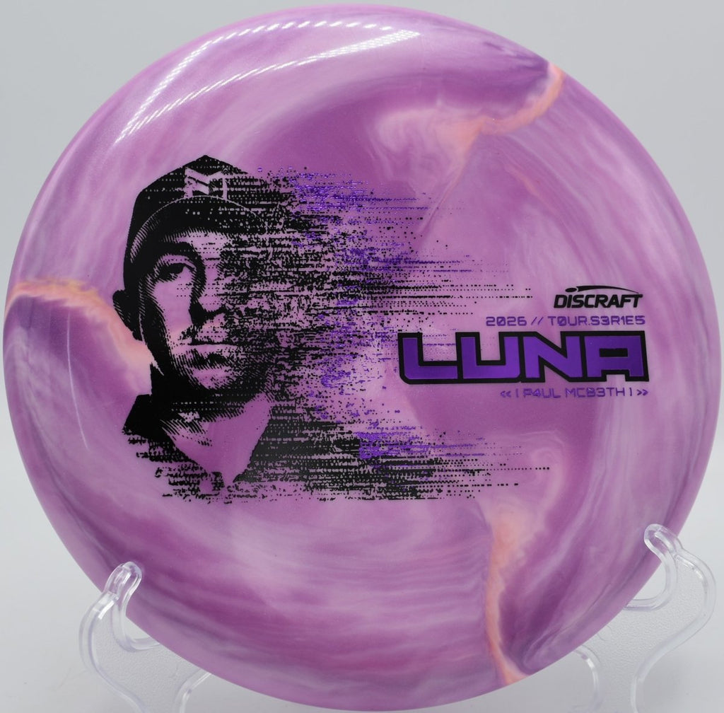 Discraft Luna putter parked on green at Jones Supreme Disc Golf Course in Emporia, Kansas