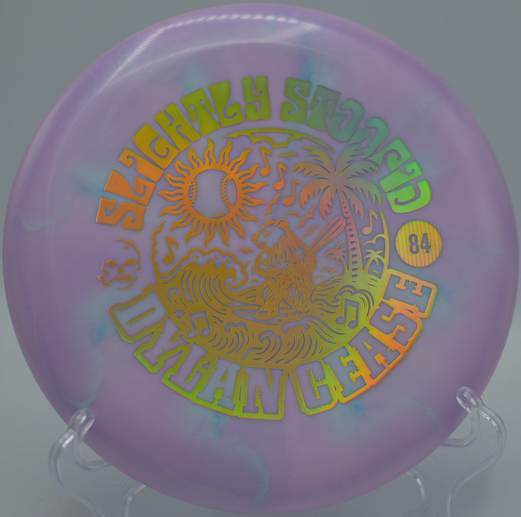 Slightly Stoopid Luna Bear Stamp upshot holding straight line at Milo McIver State Park, Estacada OR