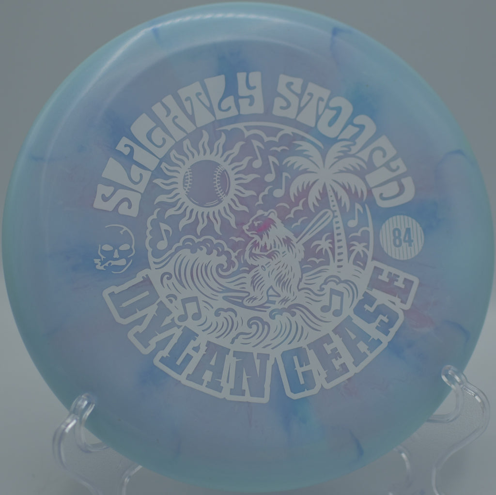 SF Luna Bear Stamp premium putter controlled tee putt at Northwood Black, Morton IL