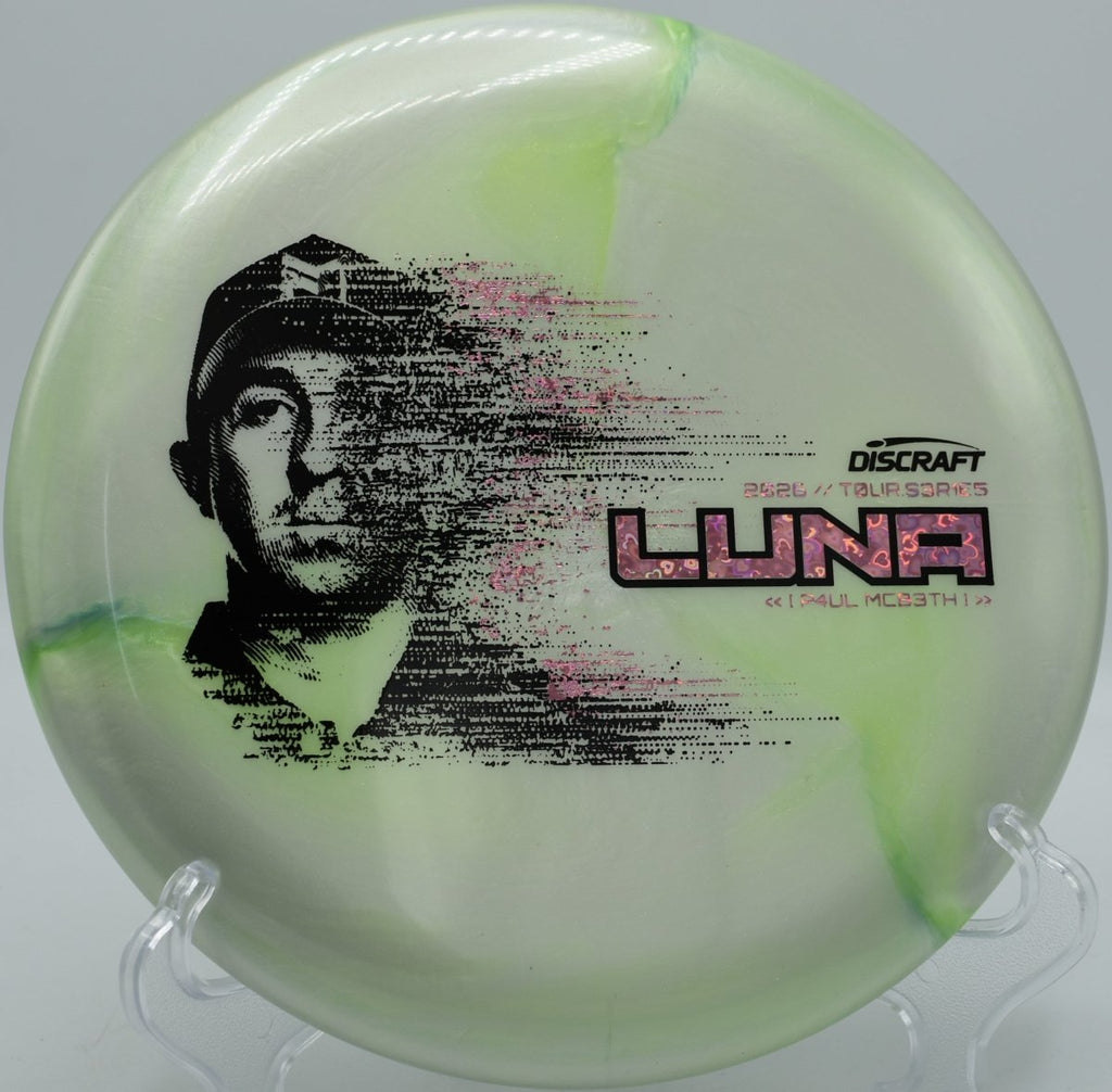 Discraft Luna putter accurate approach at Morley Field Disc Golf Course in San Diego, California