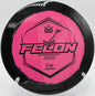 Player lining up a forehand drive with a Fusion Orbit Felon at Tyler State Park in Texas.

