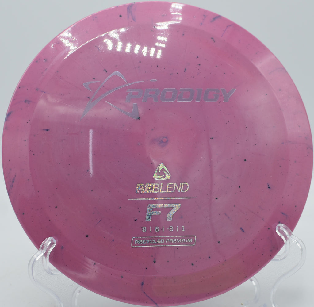 Spectrum F7 carving a roller line at Morley Field Disc Golf Course in San Diego, California