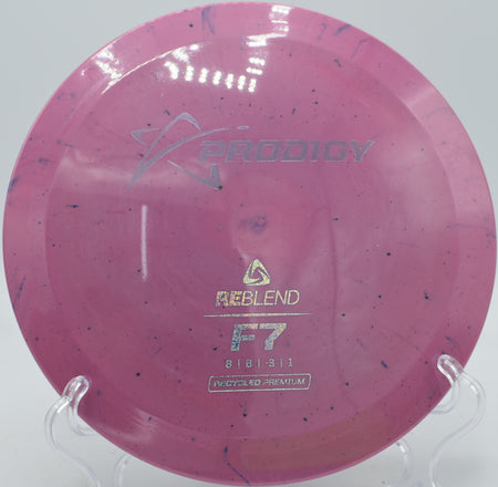 Spectrum F7 carving a roller line at Morley Field Disc Golf Course in San Diego, California