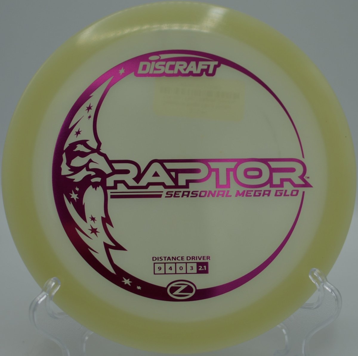 Mega Glo Z Raptor stable headwind disc Washington nationwide