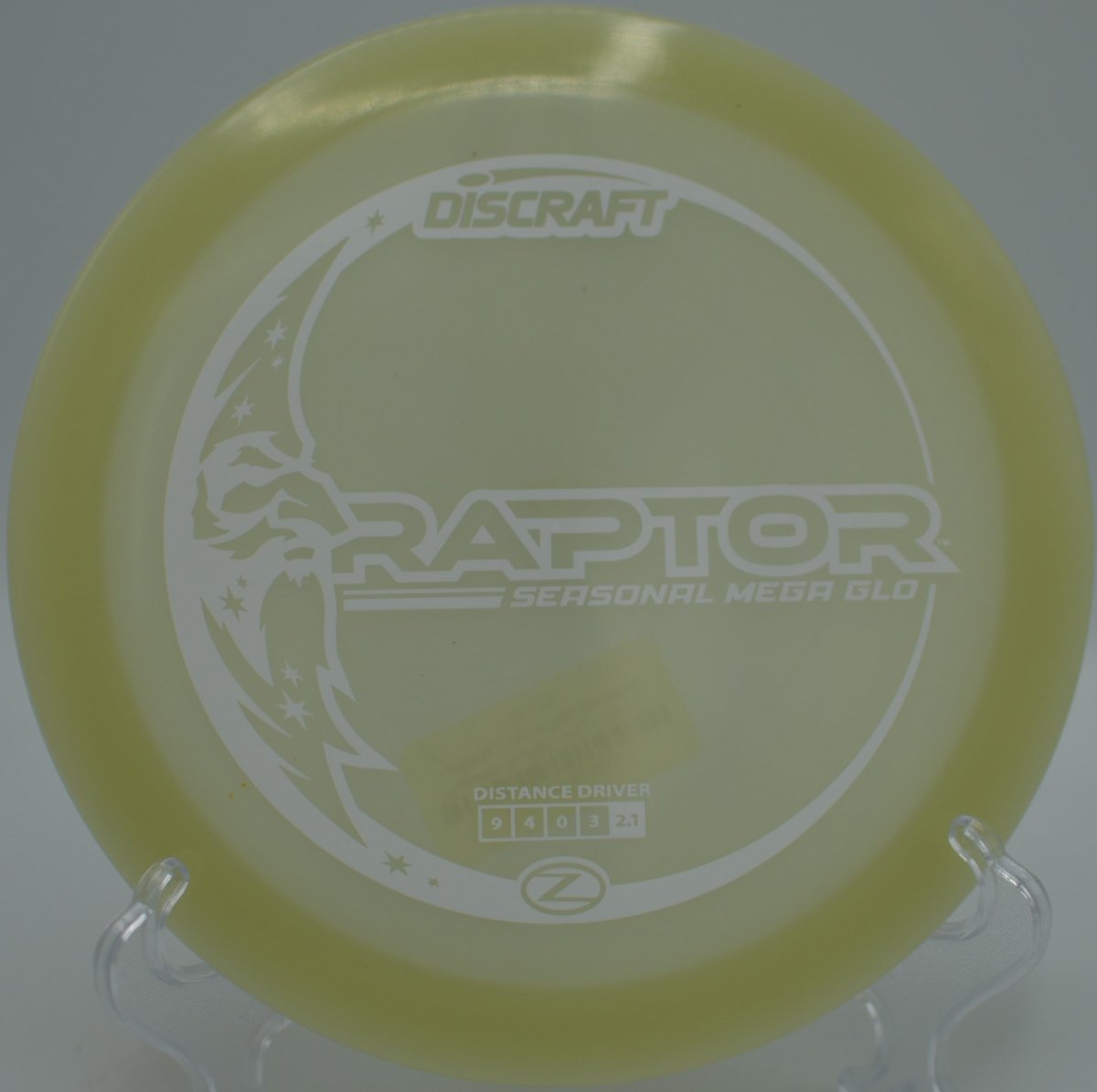 Mega Glo Z Raptor overstable control driver United States shipping