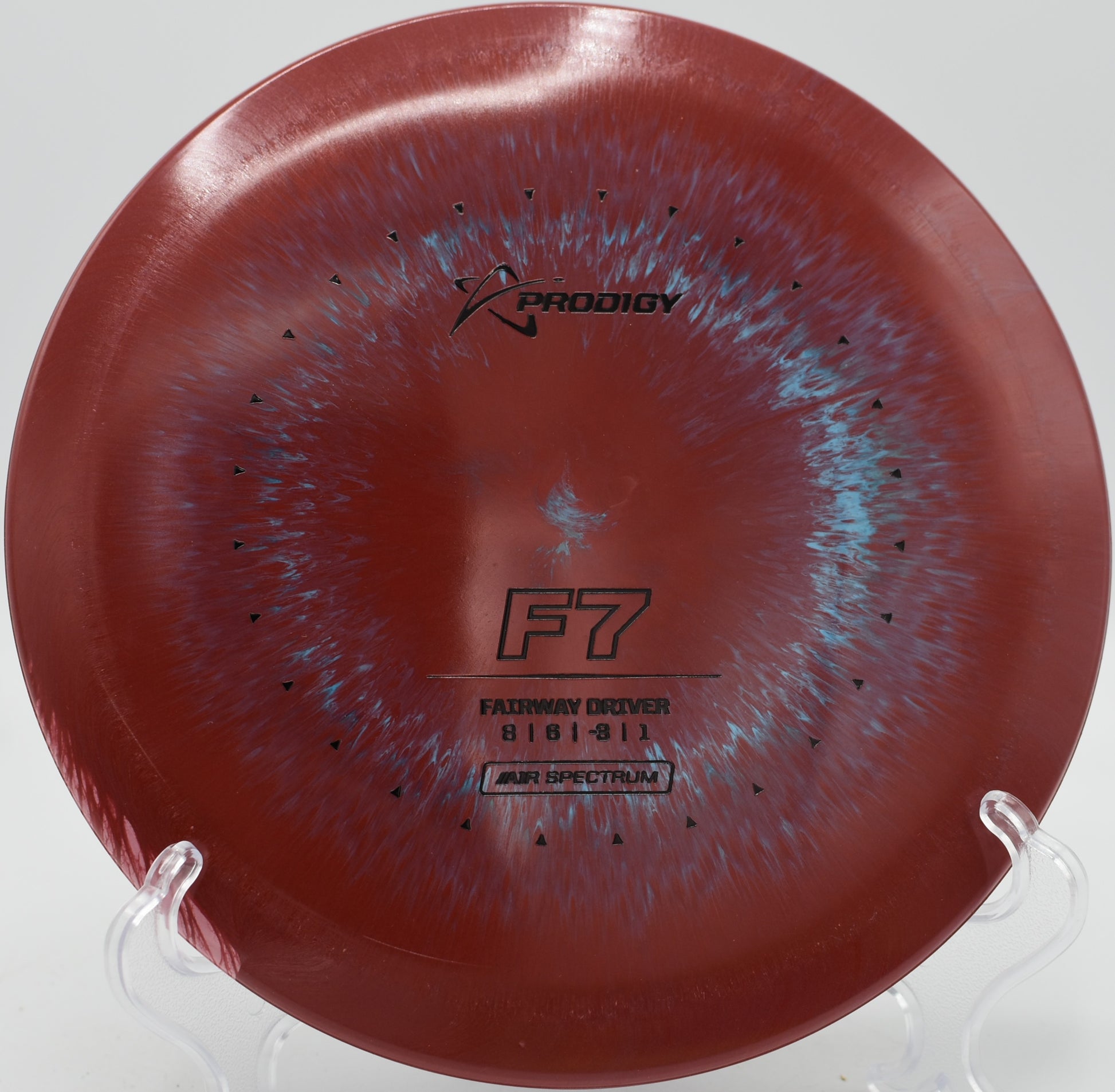 F7 Reblend launching a hyzer flip shot at Harmon Hills in Fall Branch, Tennessee