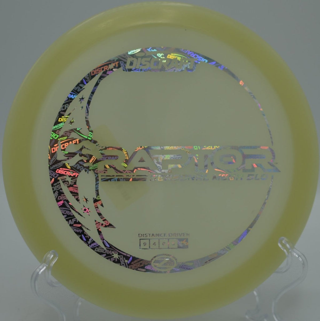 Glow Raptor Disc Seasonal Mega Glo Z Raptor – Overstable Fairway Driver