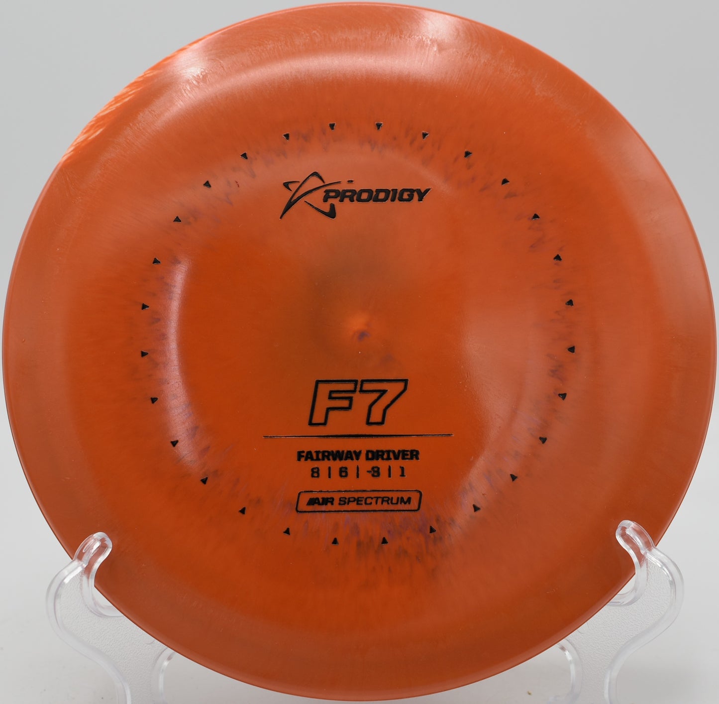 Air Spectrum F7 turnover drive at Brazos Park East in Waco, Texas
