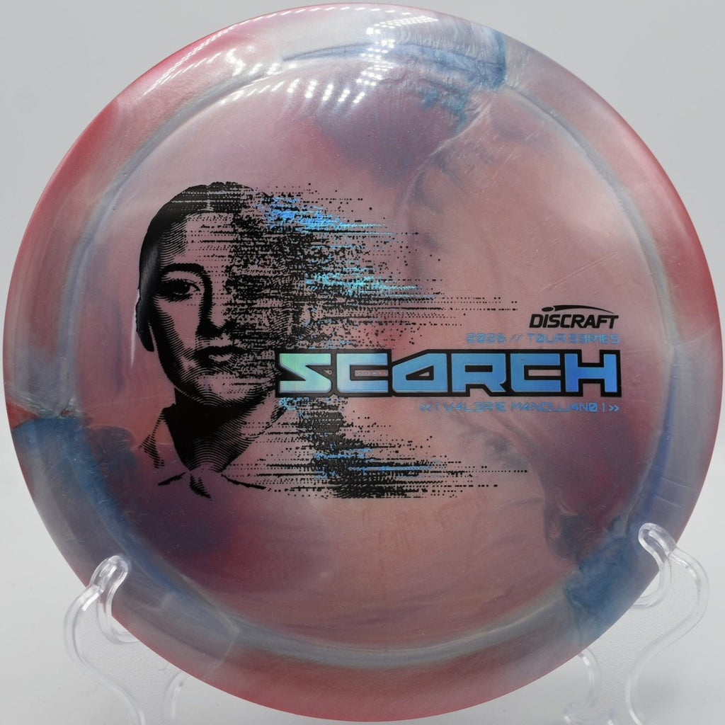 Valerie Mandujano Tour Series Scorch driver max distance throw at Jones Supreme Disc Golf Course in Emporia, Kansas