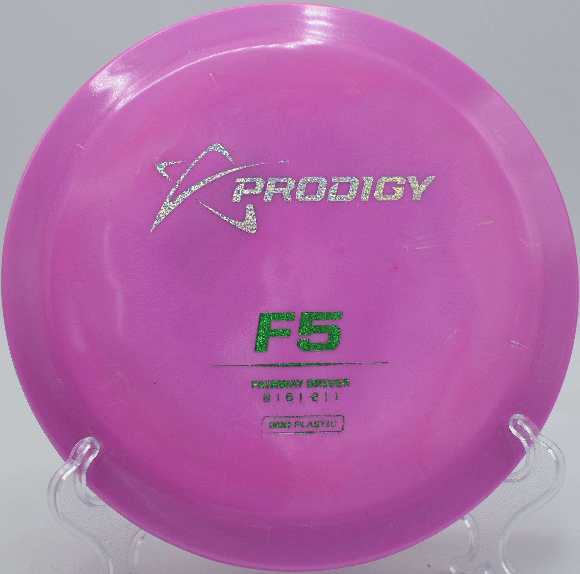 Prodigy F5 in 500 Plastic hyzer flipping to flat at Fountain Hills Disc Golf Course in Arizona