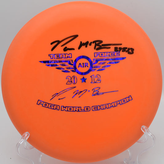 2012 PDGA World Champion Team Air Force Paul McBeth 1X McPro Aviar