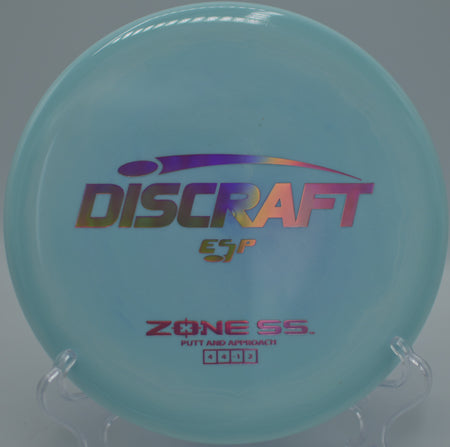 Discraft Zone SS controlled flex shot finishing softly at Harmony Bends, Columbia MO