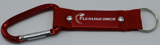 Flexlinediscs Keychain (with Carabiner)