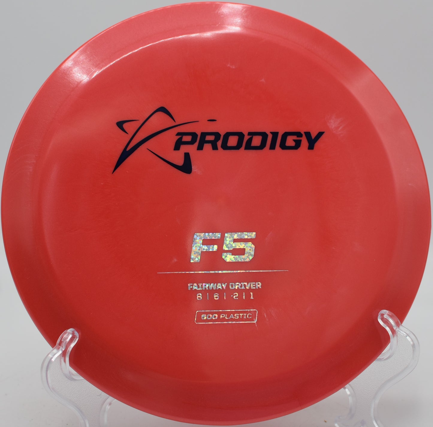 500 Plastic F5 handling a technical fairway drive at Tyler State Park in Newtown, Pennsylvania