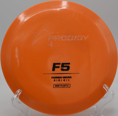 Prodigy F5 hyzer flip distance line at Maple Hill Disc Golf Course in Leicester, Massachusetts